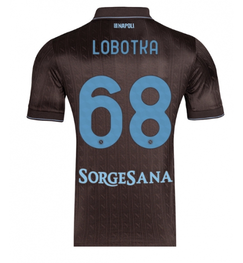 SSC Napoli Stanislav Lobotka #68 Tredje Tröja 2025-26 Kortärmad SSC Napoli Stanislav Lobotka #68 Tredje Tröja 2025-26 Kortärmad