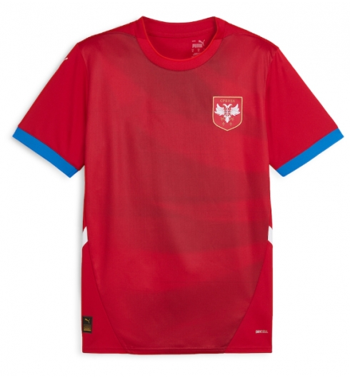 Serbien Hemmatröja EM 2024 Kortärmad Serbien Hemmatröja EM 2024 Kortärmad