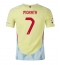 Spanien Alvaro Morata #7 Bortatröja EM 2024 Kortärmad Spanien Alvaro Morata #7 Bortatröja EM 2024 Kortärmad