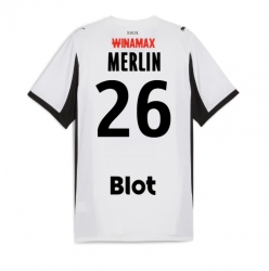 Stade Rennais Quentin Merlin #26 Bortatröja 2025-26 Kortärmad
