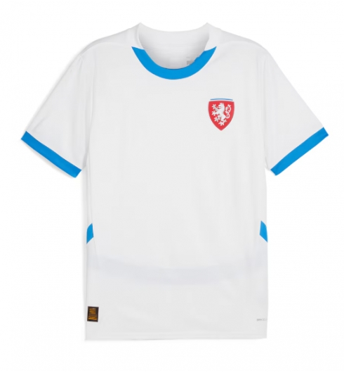 Tjeckien Bortatröja EM 2024 Kortärmad Tjeckien Bortatröja EM 2024 Kortärmad