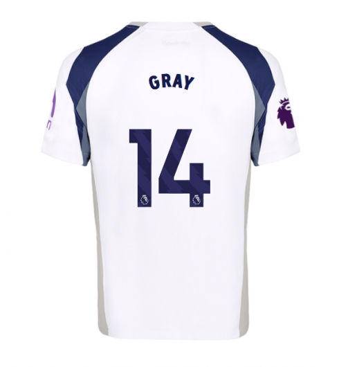 Tottenham Hotspur Archie Gray #14 Hemmatröja 2025-26 Kortärmad Tottenham Hotspur Archie Gray #14 Hemmatröja 2025-26 Kortärmad
