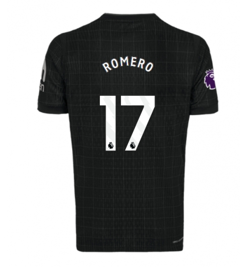 Tottenham Hotspur Cristian Romero #17 Bortatröja 2025-26 Kortärmad Tottenham Hotspur Cristian Romero #17 Bortatröja 2025-26 Kortärmad