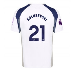Tottenham Hotspur Dejan Kulusevski #21 Hemmatröja 2025-26 Kortärmad