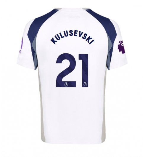 Tottenham Hotspur Dejan Kulusevski #21 Hemmatröja 2025-26 Kortärmad Tottenham Hotspur Dejan Kulusevski #21 Hemmatröja 2025-26 Kortärmad