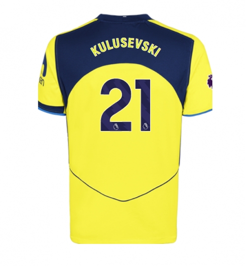 Tottenham Hotspur Dejan Kulusevski #21 Tredje Tröja 2025-26 Kortärmad Tottenham Hotspur Dejan Kulusevski #21 Tredje Tröja 2025-26 Kortärmad