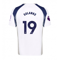 Tottenham Hotspur Dominic Solanke #19 Hemmatröja 2025-26 Kortärmad