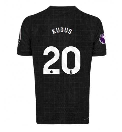 Tottenham Hotspur Mohammed Kudus #20 Bortatröja 2025-26 Kortärmad Tottenham Hotspur Mohammed Kudus #20 Bortatröja 2025-26 Kortärmad