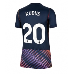 Tottenham Hotspur Mohammed Kudus #20 Bortatröja 2026-27 Dam Kortärmad