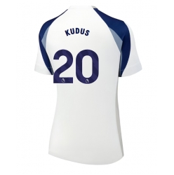 Tottenham Hotspur Mohammed Kudus #20 Hemmatröja 2025-26 Dam Kortärmad