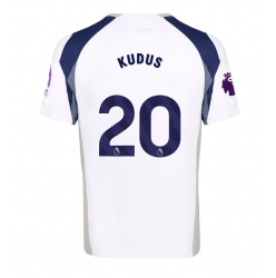 Tottenham Hotspur Mohammed Kudus #20 Hemmatröja 2025-26 Kortärmad