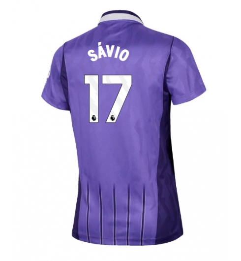 Tottenham Hotspur Savio #17 Tredje Tröja 2026-27 Dam Kortärmad Tottenham Hotspur Savio #17 Tredje Tröja 2026-27 Dam Kortärmad