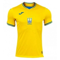 Ukraina Hemmatröja EM 2024 Kortärmad