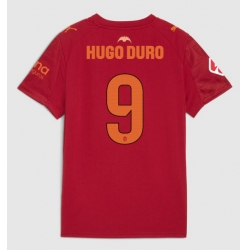 Valencia Hugo Duro #9 Bortatröja 2025-26 Kortärmad