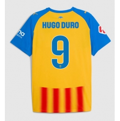 Valencia Hugo Duro #9 Tredje Tröja 2025-26 Kortärmad
