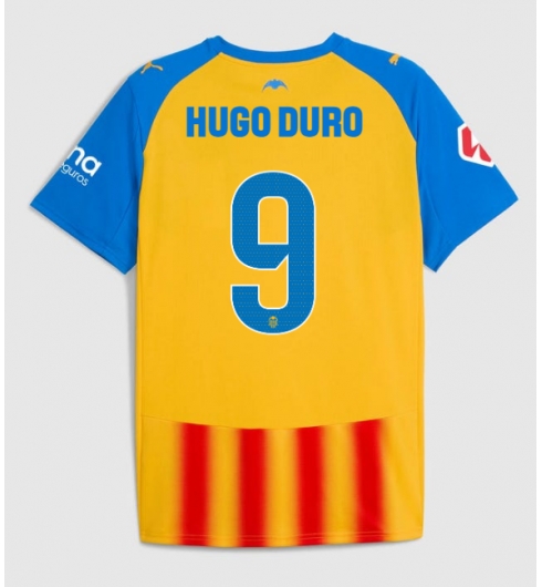 Valencia Hugo Duro #9 Tredje Tröja 2025-26 Kortärmad Valencia Hugo Duro #9 Tredje Tröja 2025-26 Kortärmad