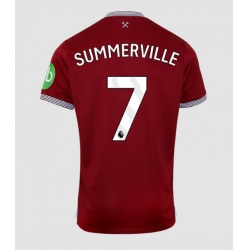West Ham United Crysencio Summerville #7 Hemmatröja 2025-26 Kortärmad