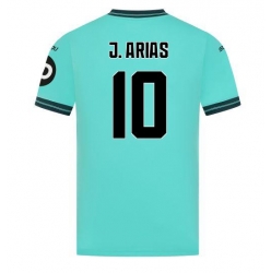 Wolves Jhon Arias #10 Bortatröja 2025-26 Kortärmad