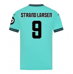 Wolves Jorgen Strand Larsen #9 Bortatröja 2025-26 Kortärmad